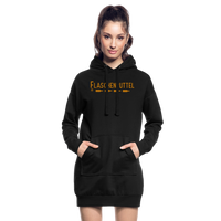 Flaschenputtel - Hoodie-Kleid - Schwarz