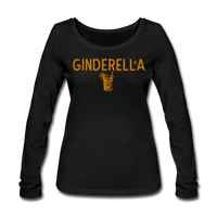 Ginderella - Frauen Bio-Langarmshirt von Stanley & Stella - Schwarz