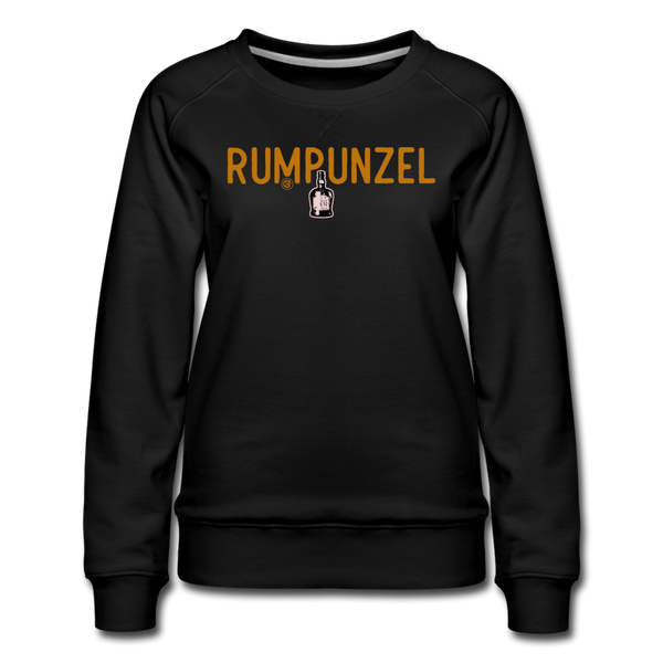 Rumpunzel - Frauen Premium Pullover - Schwarz