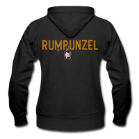 Rumpunzel - Frauen Heavyweight Kapuzenjacke - Schwarz