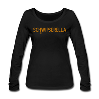 Schwipserella - Frauen Bio-Langarmshirt von Stanley & Stella - Schwarz