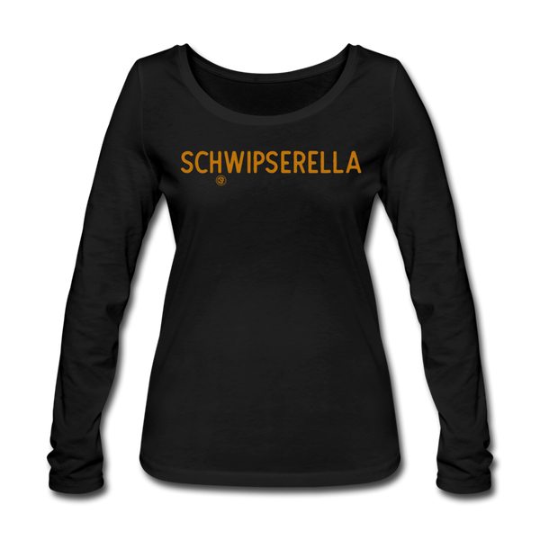 Schwipserella - Frauen Bio-Langarmshirt von Stanley & Stella - Schwarz
