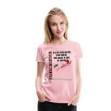 Krawallmädchen - Frauen Premium T-Shirt - Hellrosa