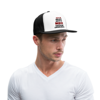 Ich bin vielleicht nicht so hübsch... - Trucker Cap - Weiß/Schwarz