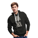 Suche asoziale Kontakte soziale sind ja verboten - Männer Premium Hoodie - Anthrazit