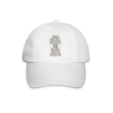 Suche asoziale Kontakte soziale sind ja verboten - Baseballkappe - Weiß/Weiß