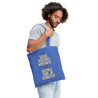 Suche asoziale Kontakte soziale sind ja verboten - Stoffbeutel - Hellblau