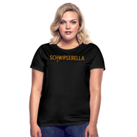 Schwipserella - Frauen T-Shirt - Schwarz