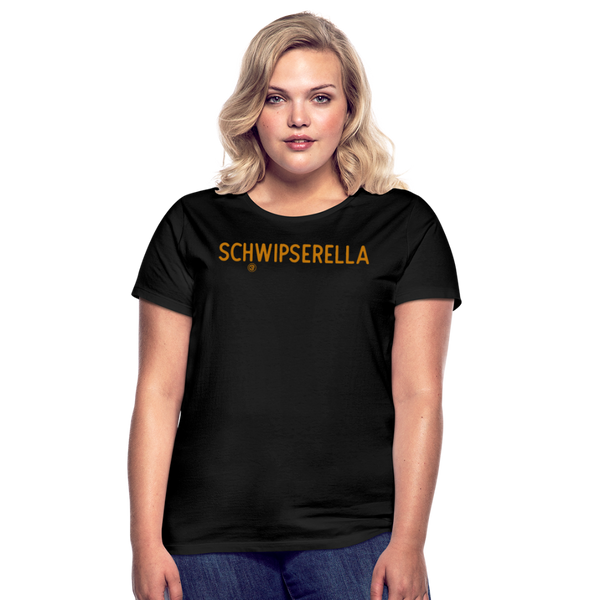 Schwipserella - Frauen T-Shirt - Schwarz