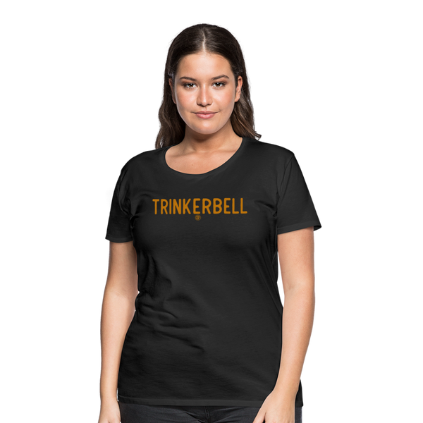 Trinkerbell - Frauen Premium T-Shirt - Schwarz