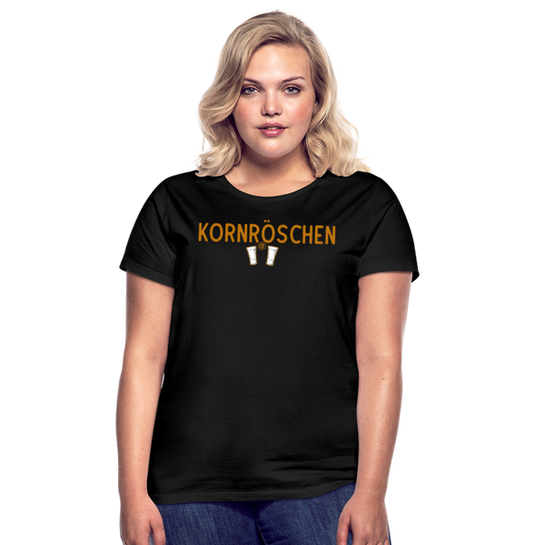 Kornröschen - Frauen T-Shirt - Schwarz
