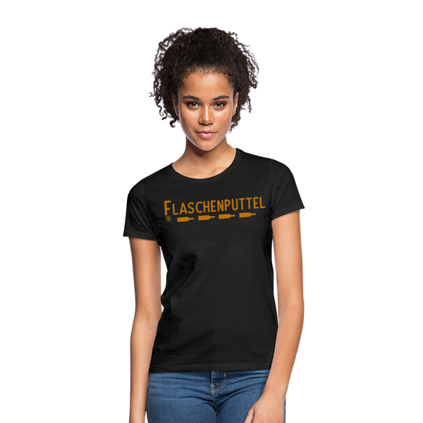 Flaschenputtel - Frauen T-Shirt - Schwarz